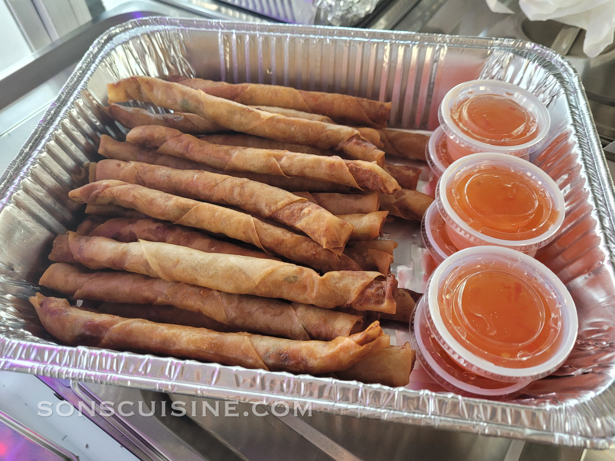 Lumpia Pork Shanghai Platter